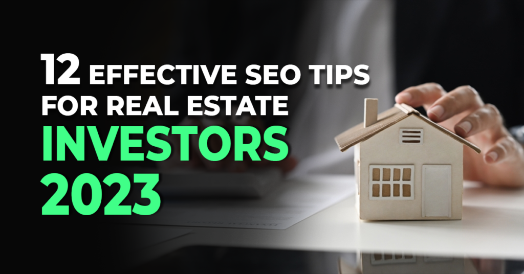 seo for real estate investors
